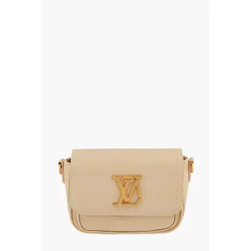 Saffiano Logo Flap Crossbody Bag
