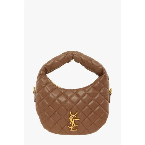 Quilted Padded Handle Mini Crossbody Bag